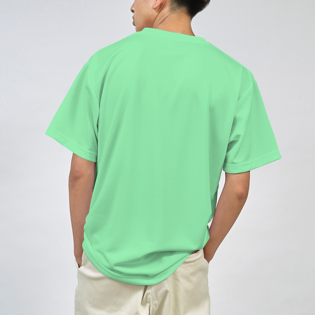 たびねこグッズSHOPのたびねこ-かおドット Dry T-Shirt