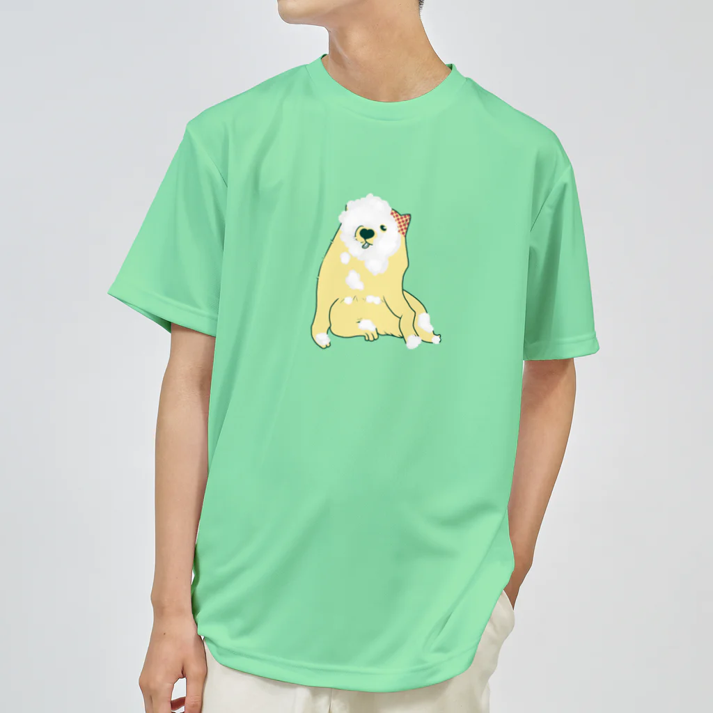 mugioのあの犬/林檎パイ ドライTシャツ