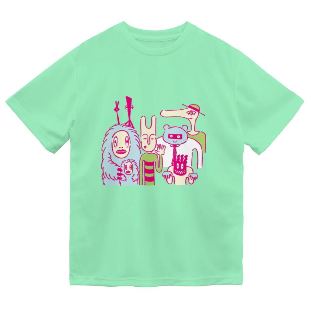 HIMAUTAのむかしのともだち (color) ドライTシャツ