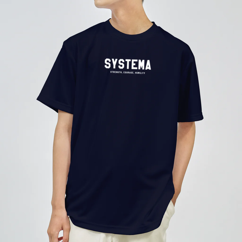 システマ東京のSYSTEMA【白文字】 Dry T-Shirt