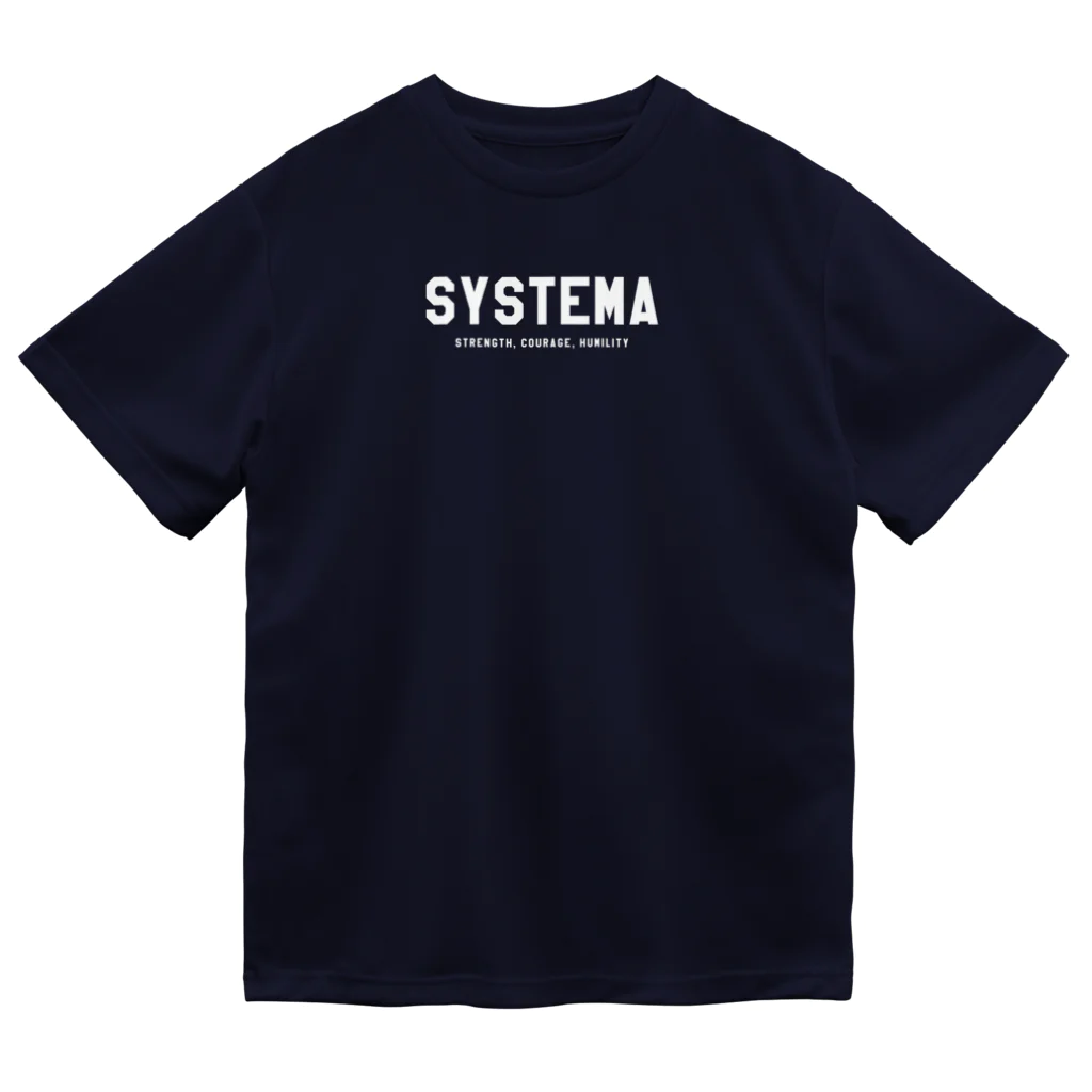 システマ東京のSYSTEMA【白文字】 ドライTシャツ