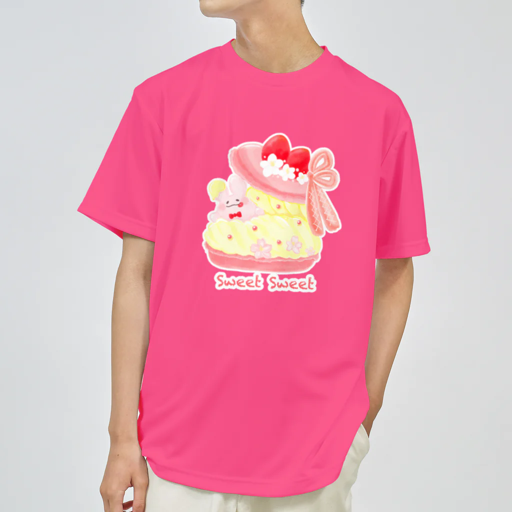 Cagelam(かげらむ)のsweet  macaron Dry T-Shirt