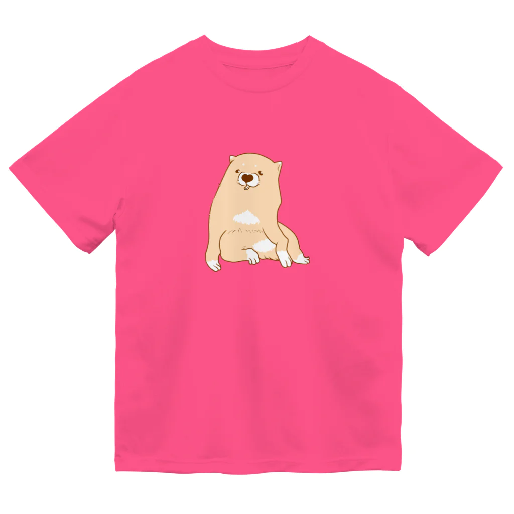 mugioのあの犬/クリーム ドライTシャツ