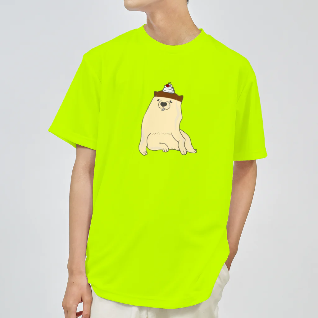 mugioのあの犬/プリン ドライTシャツ