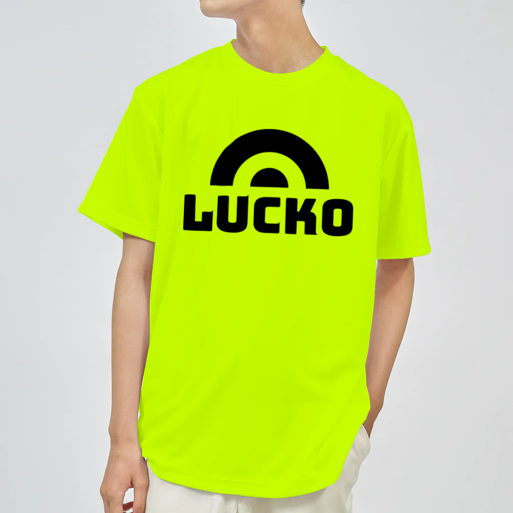 LUCKO【ラッコ】のLUCKO ブラックロゴ ドライTシャツ