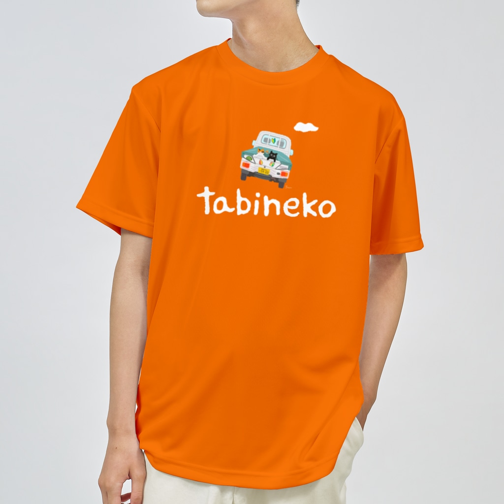 たびねこグッズSHOPのたびねこ-軽トラの旅 Dry T-Shirt