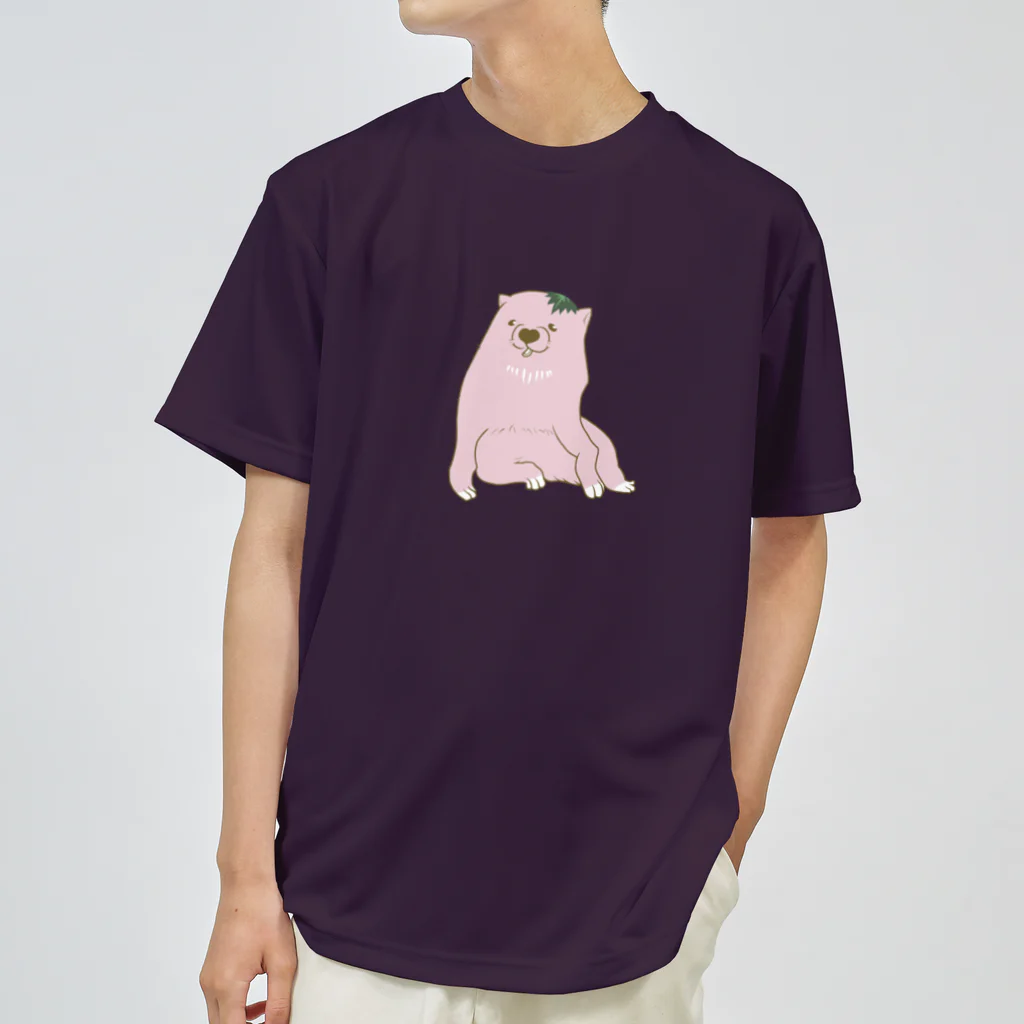 mugioのあの犬/桜餅 ドライTシャツ