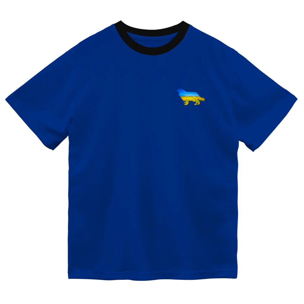 Familyの🇺🇦ウクライナ緊急チャリティー🇺🇦キャバリア Family＊cavalier_PrayForUkrainaⅡ ドライTシャツ