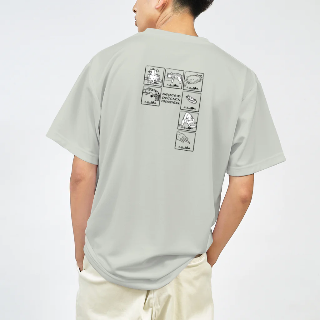 焦豆堂の七つの大罪（猫） Dry T-Shirt