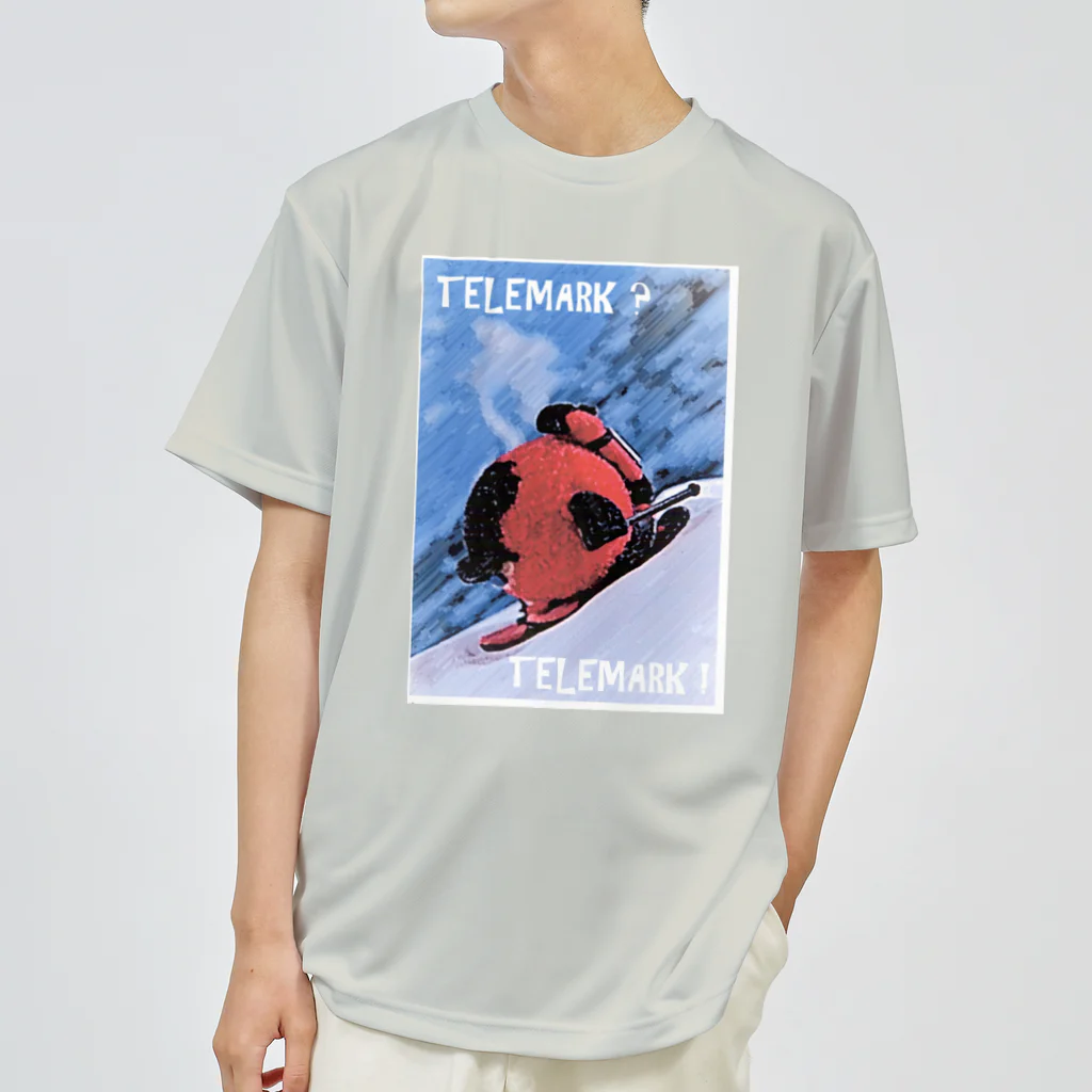 telemarukunのテレマーク　！ ドライTシャツ