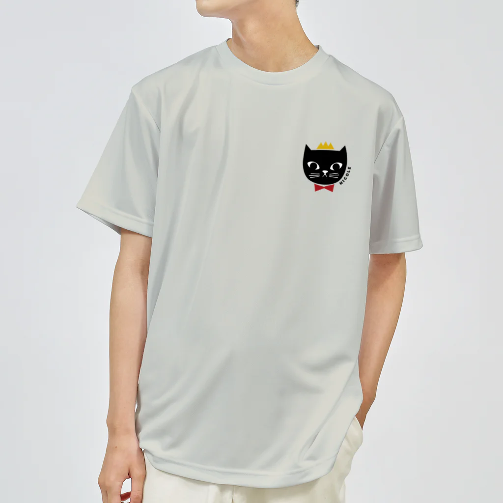 黒猫屋ニコルの黒猫屋ニコル ドライTシャツ