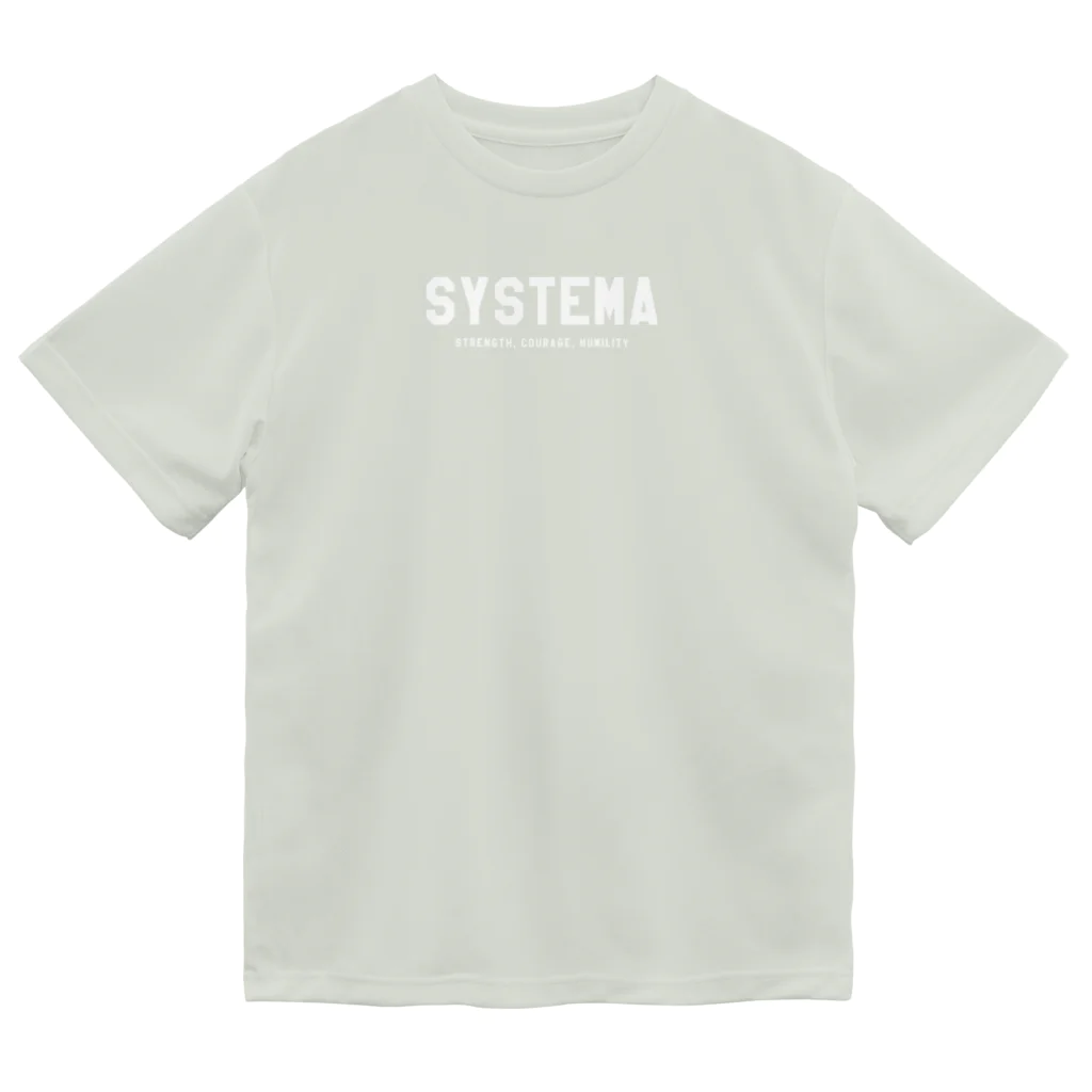 システマ東京のSYSTEMA【白文字】 Dry T-Shirt