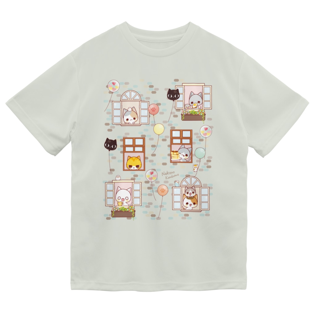 aska/ねこのかんづめのメゾン・ド・にゃんこ Dry T-Shirt