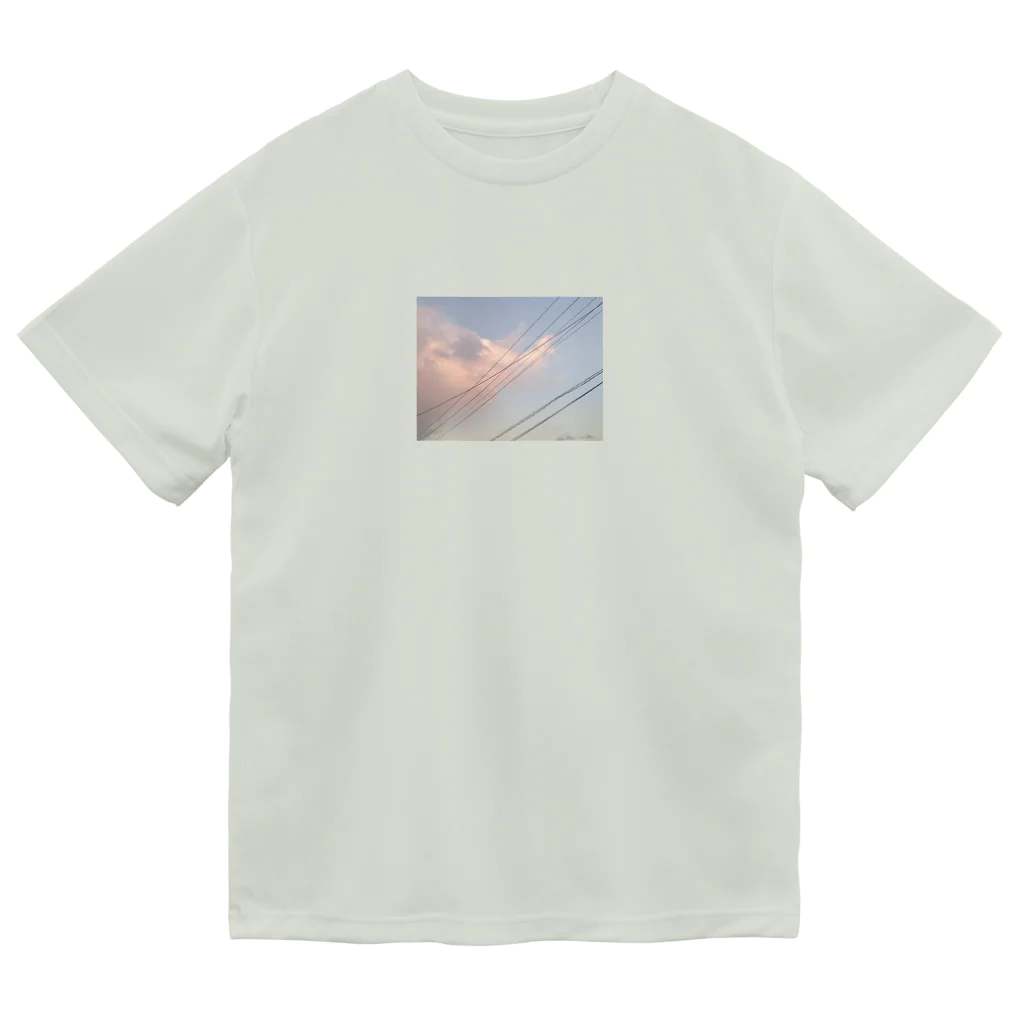 粉末の秋空 ドライTシャツ