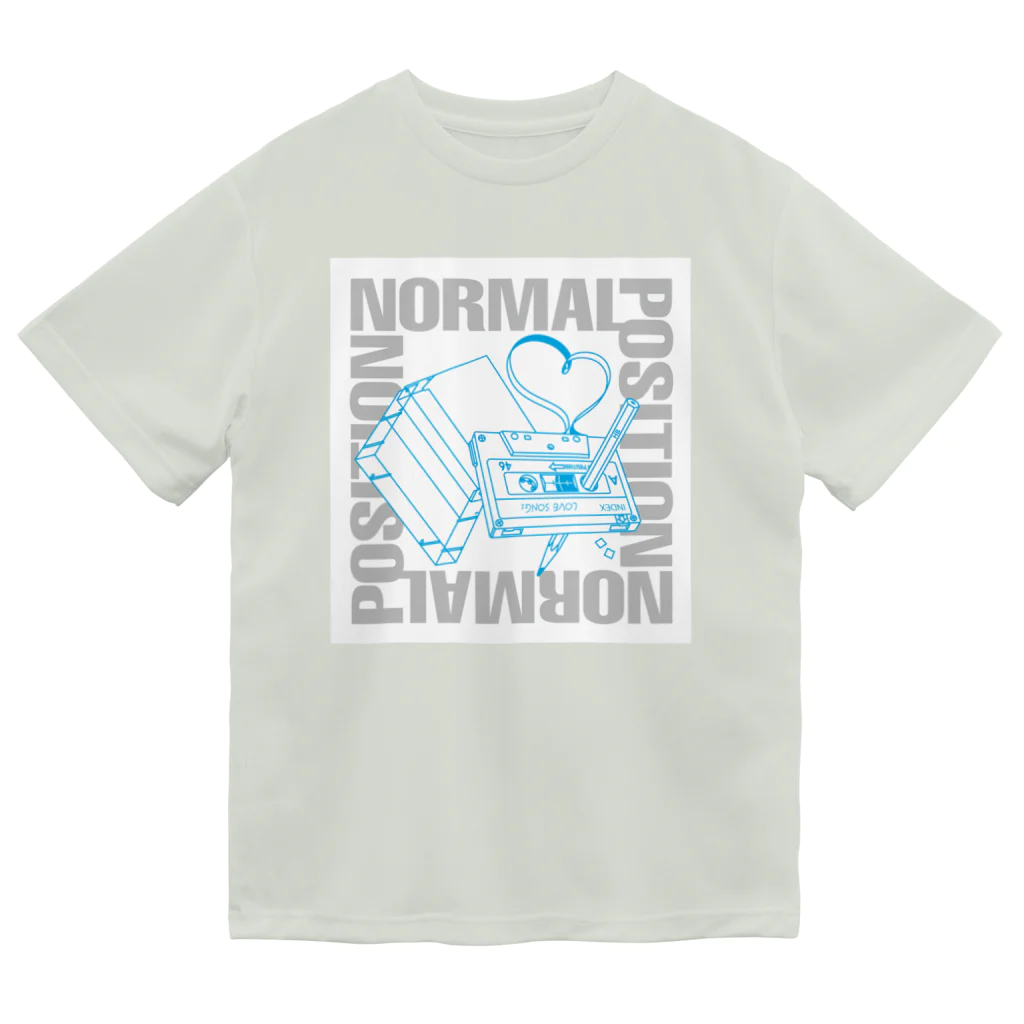 HBの鉛筆+のカセットテープ _NORMAL POSITION Dry T-Shirt