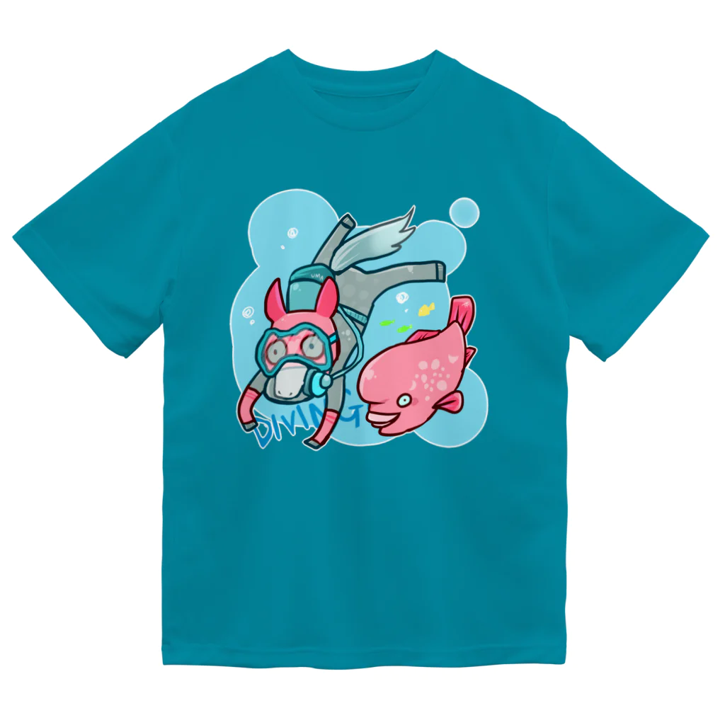 SWの夏の馬たち！ダイビング編 ドライTシャツ