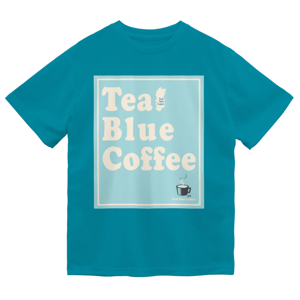 Teal Blue Coffeeのポスターどこに貼る？ Dry T-Shirt