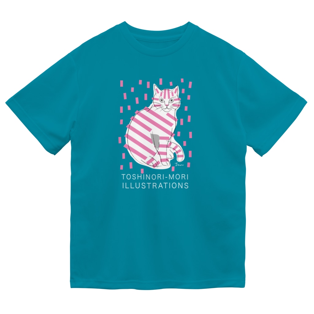 TOSHINORI-MORIのグラT-デザインC Dry T-Shirt