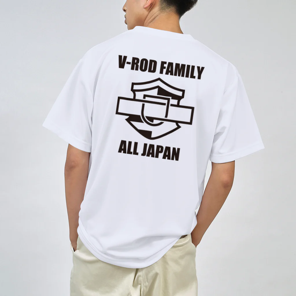 ivoryのV-ROD Family Tシャツ2023年版_ドライWHITE ドライTシャツ