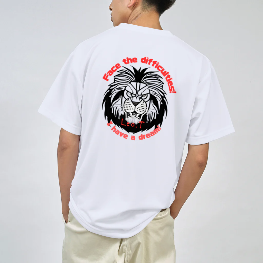 Leo.T Shopのライオンアート　Leo.T Dry T-Shirt