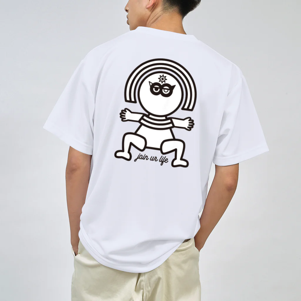 ロマン.Eのモモンガちゃん ドライTシャツ