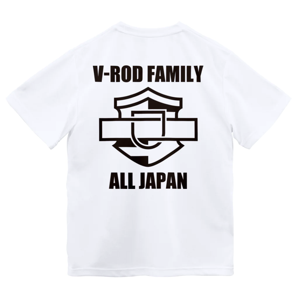 ivoryのV-ROD Family Tシャツ2023年版_ドライWHITE ドライTシャツ