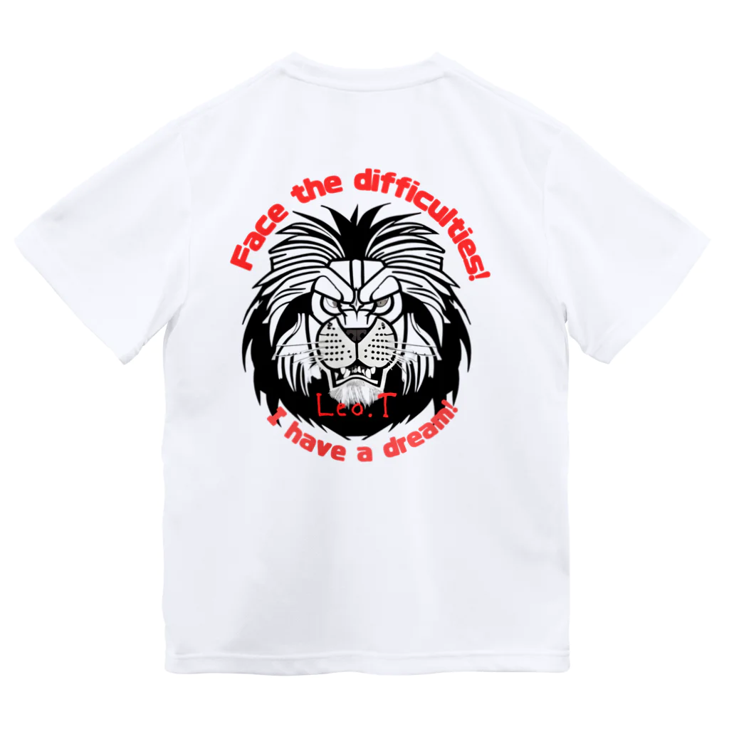 Leo.T Shopのライオンアート　Leo.T Dry T-Shirt