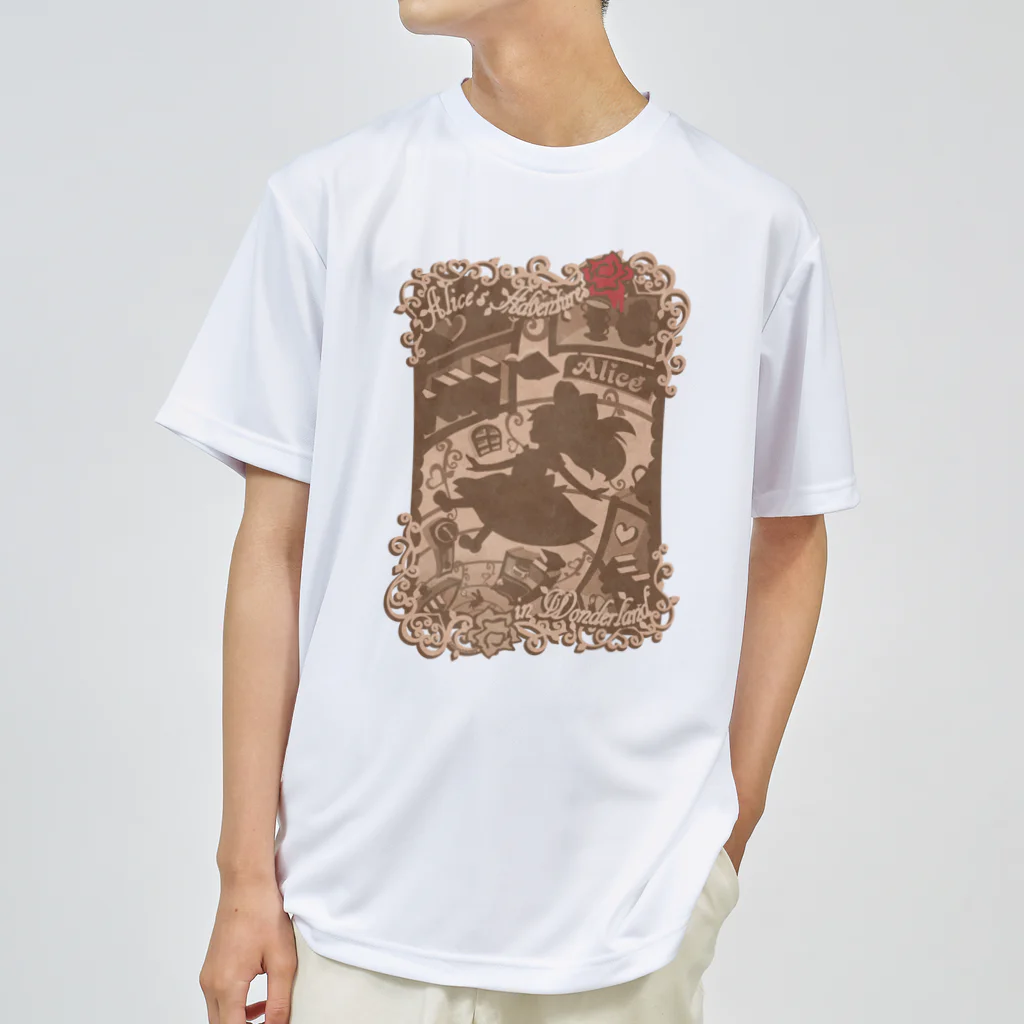 tammytammyの不思議の国のアリス・アンティーク Dry T-Shirt