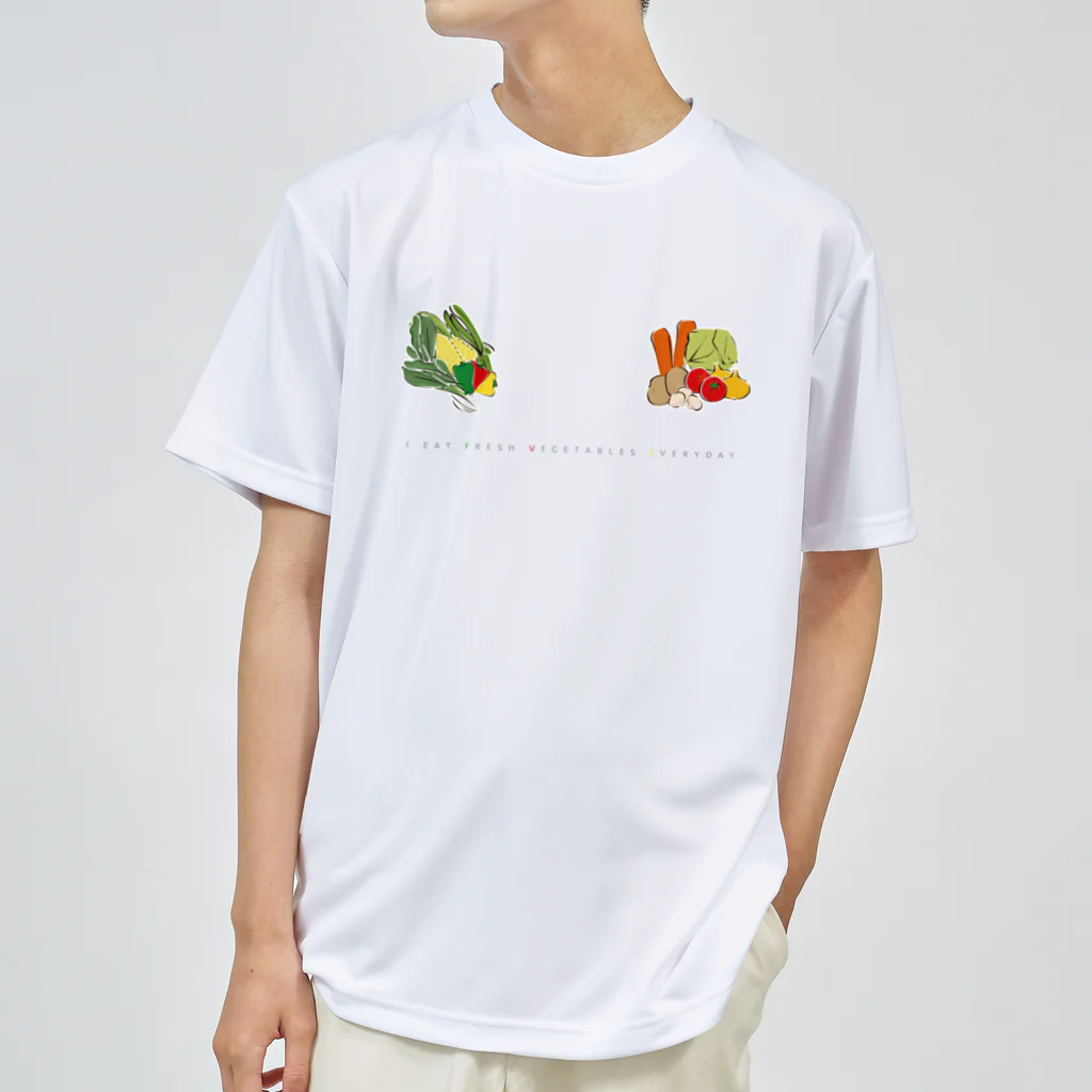 ISESTYLEのFRESH VEGETABLES ドライTシャツ