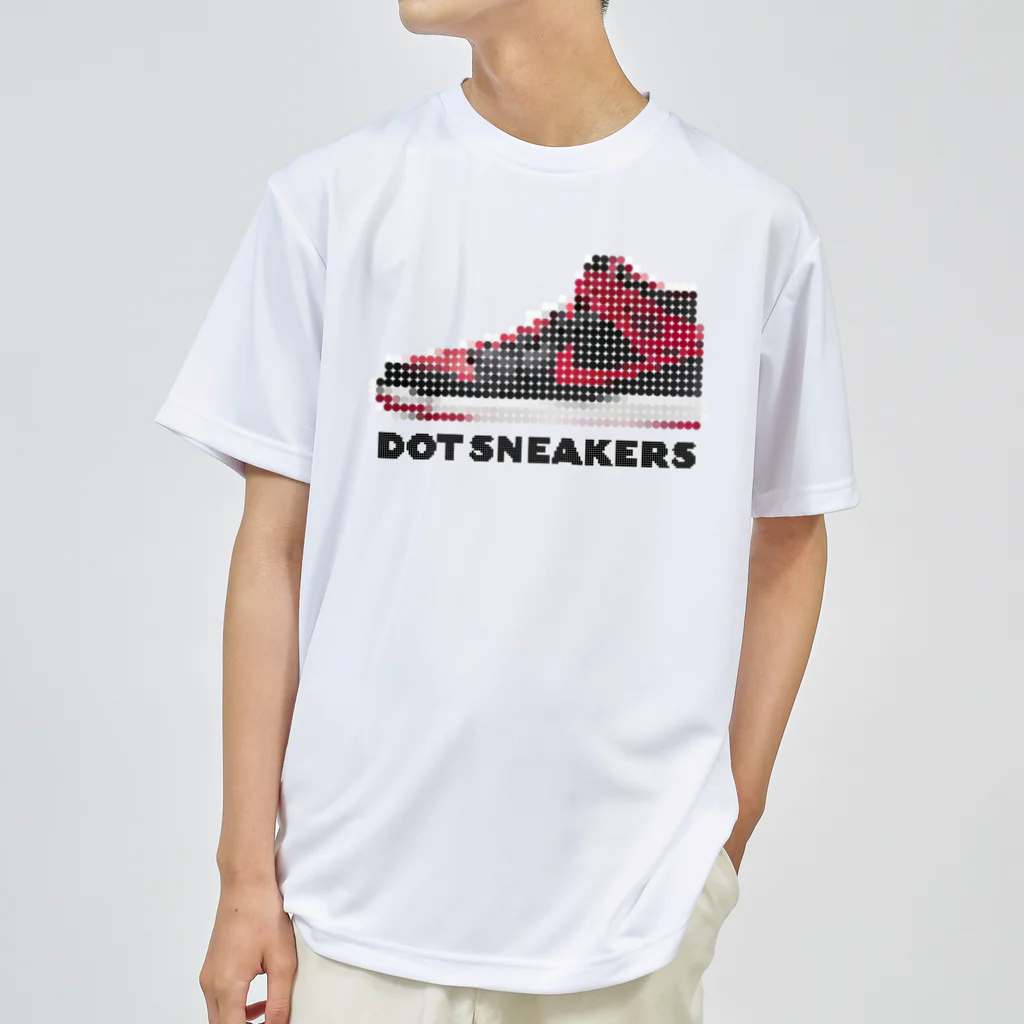 SCARF_BEAR_DESIGNのDOT SNEAKERS［003］ ドライTシャツ