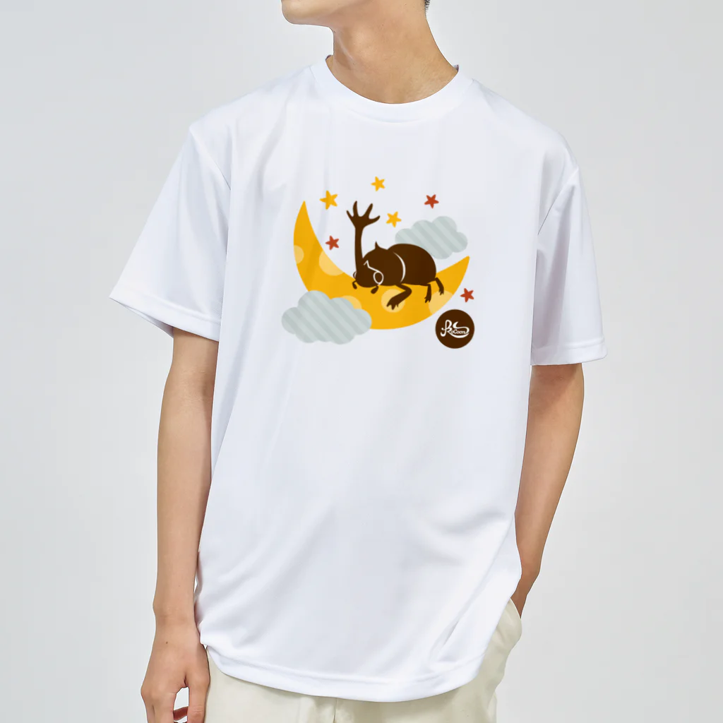 kocoon（コクーン）の夜空のカブトムシ ドライTシャツ