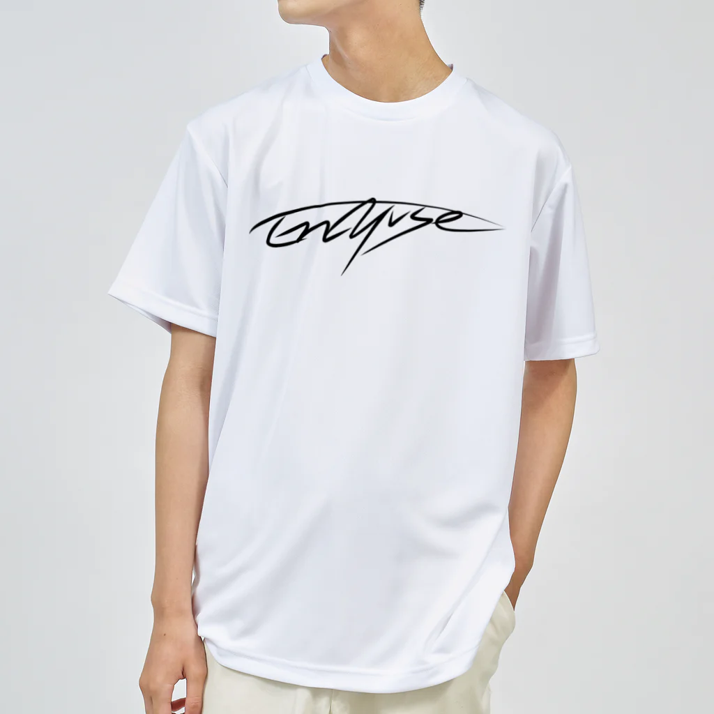 EnYuseのEnYuseフェザーロゴ（黒） Dry T-Shirt