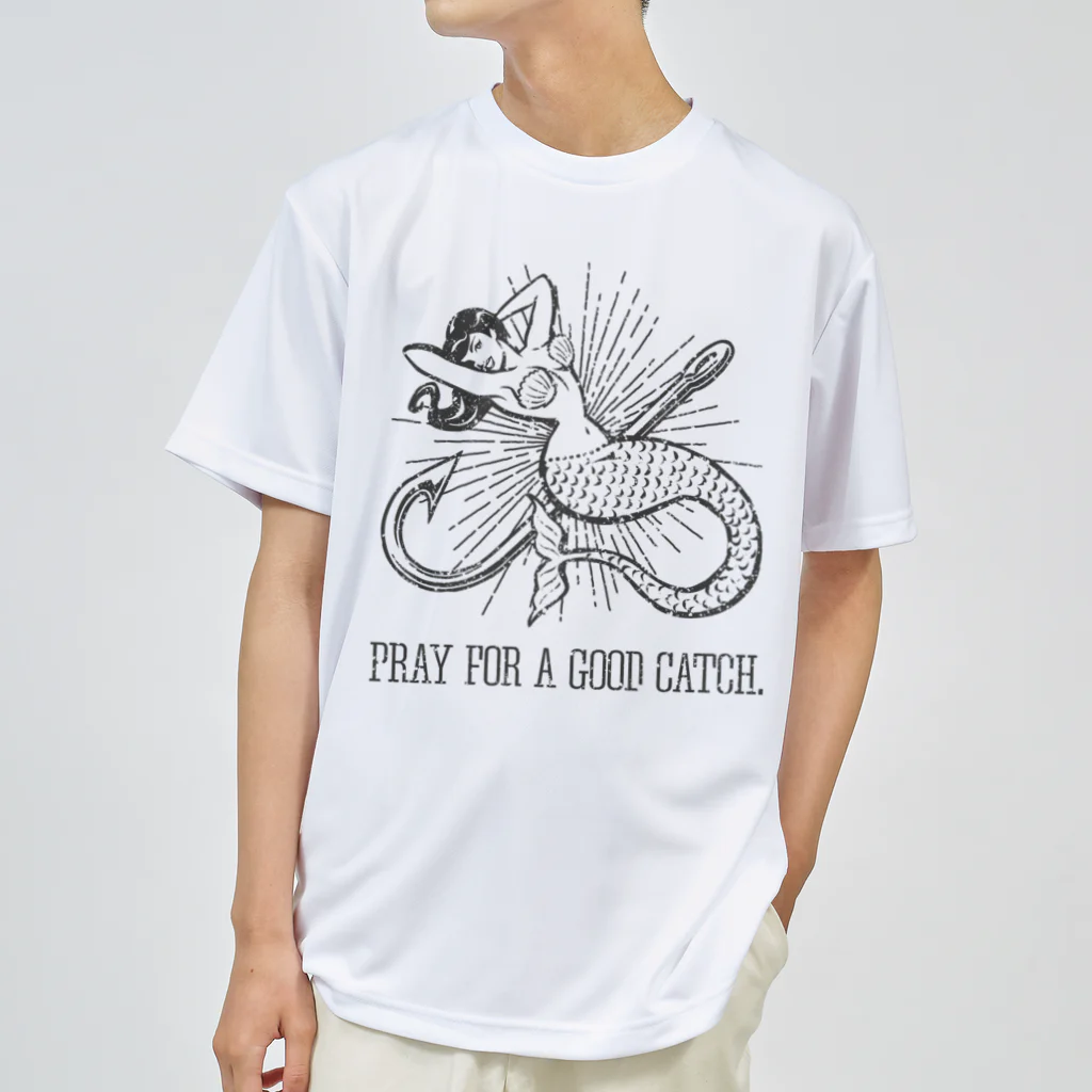 ベイトパックロッドで電車釣行の大漁祈願の釣り用Tシャツ ドライTシャツ