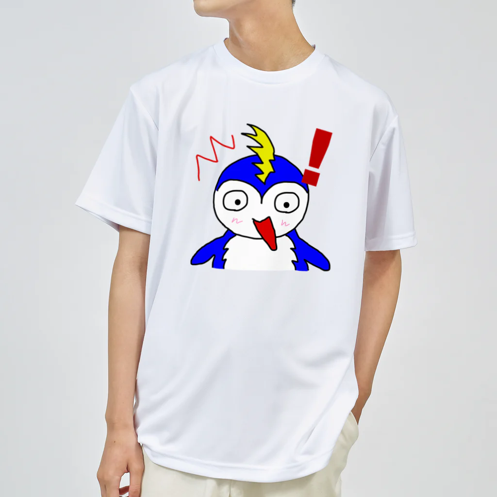 じゅんすけのお店のペンギンぺん太　びっくり ドライTシャツ