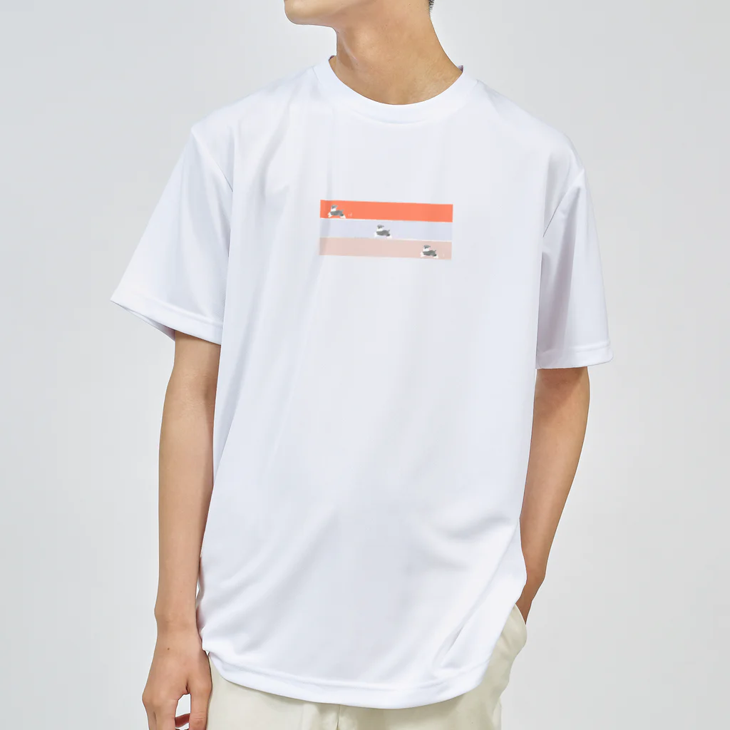 moka landのかけっこ大好きシュナウザー Dry T-Shirt