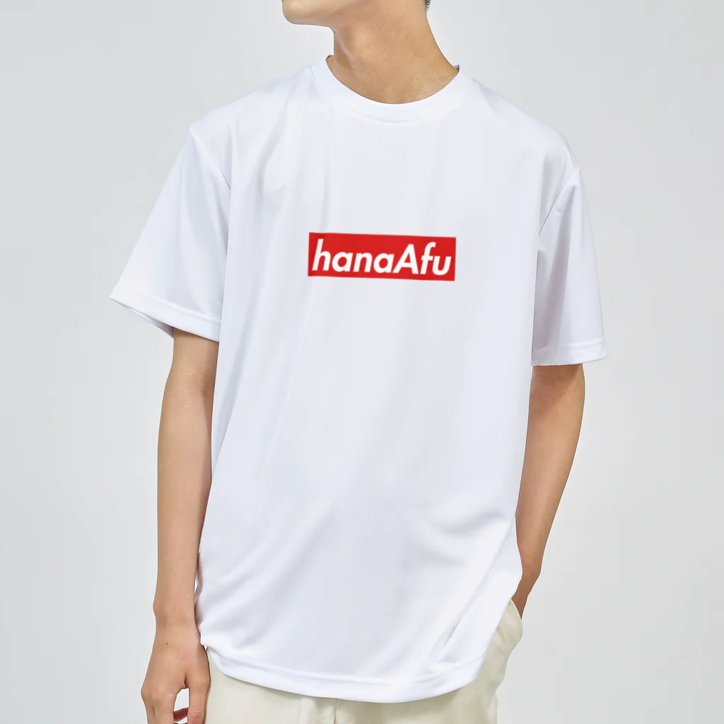 hanaAfuのhanaAfu ロゴTシャツ ドライTシャツ