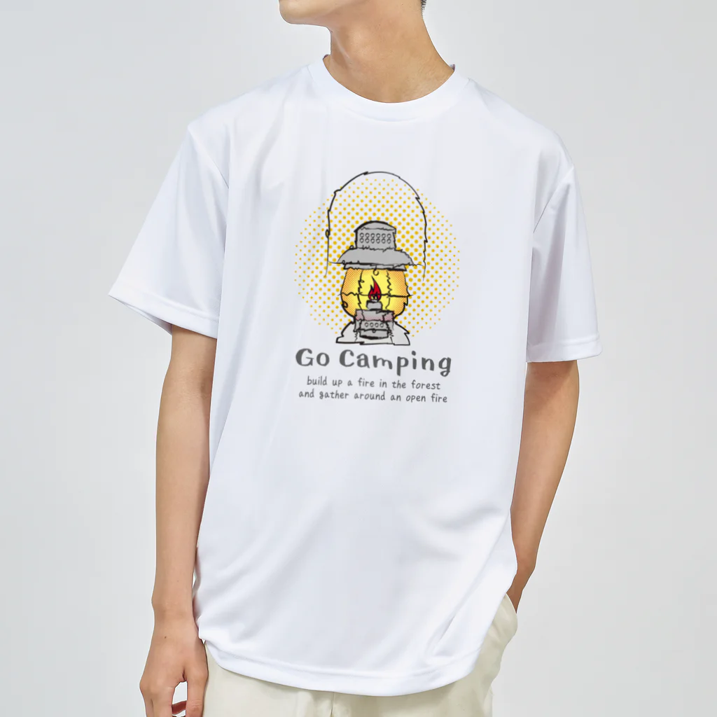 go campingのvintage lantern ドライTシャツ