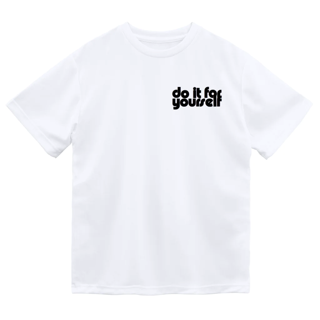 山と自転車　いっぽのdo it for yourself ドライTシャツ