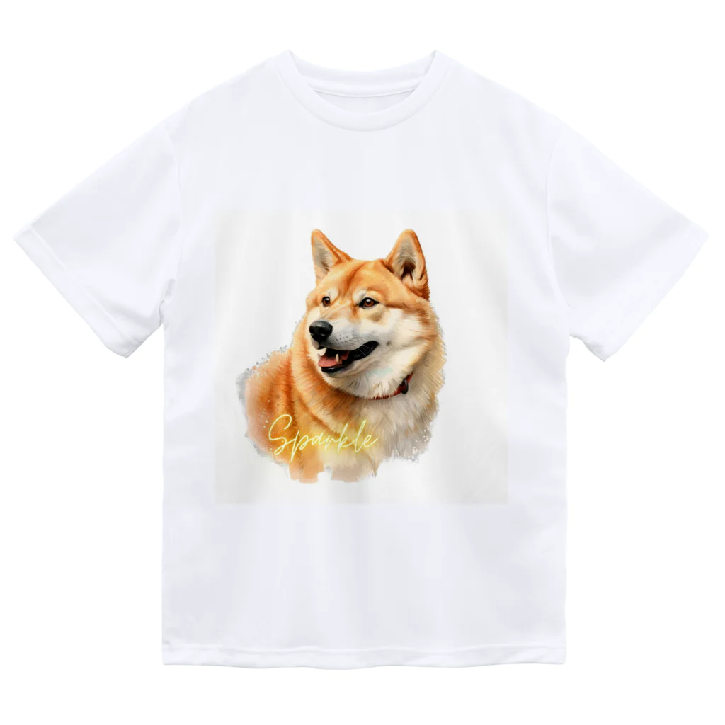 デジタルキャンバスの"シバワンダー" 柴犬愛好家Tシャツ Dry T-Shirt