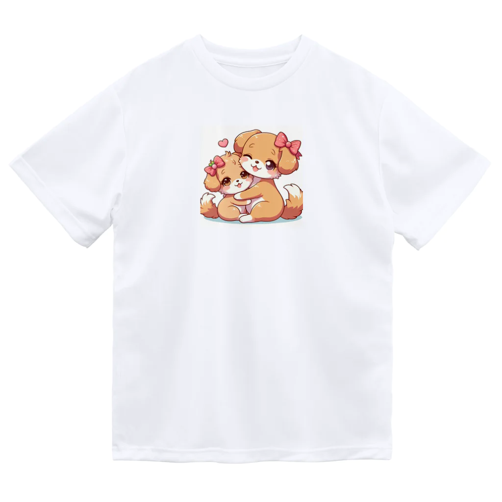 samotadaのハグハグドッグ Dry T-Shirt