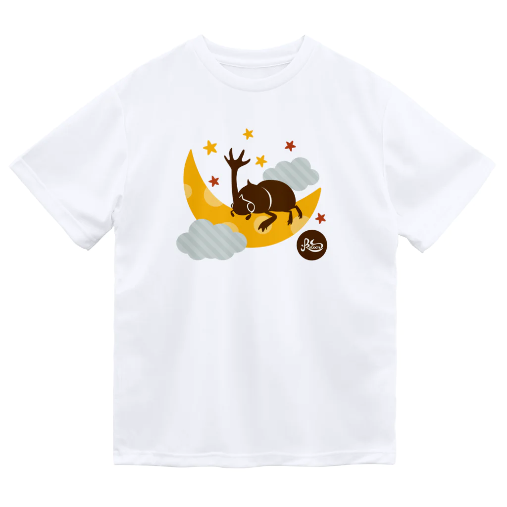 kocoon（コクーン）の夜空のカブトムシ ドライTシャツ