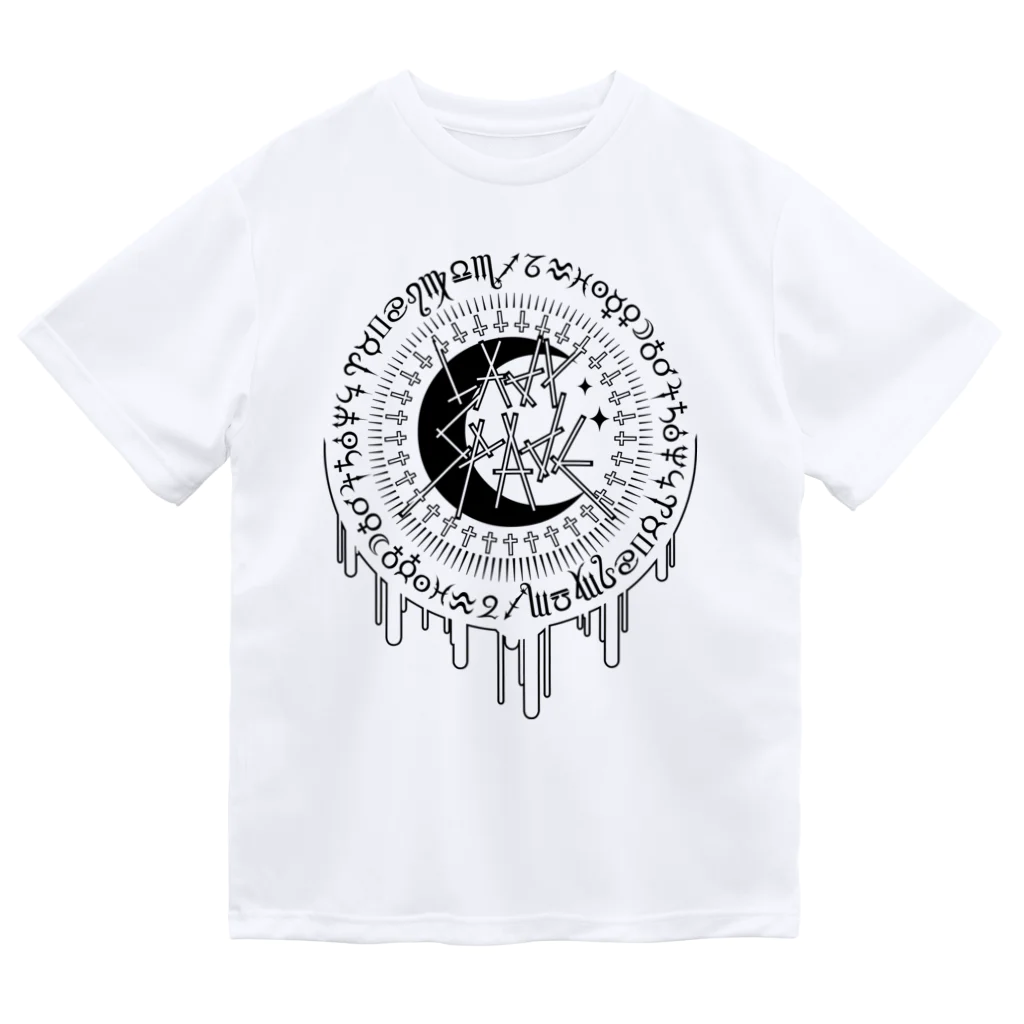 スペィドのおみせsuzuri支店のzodiacsign (whitebody) SPD Dry T-Shirt