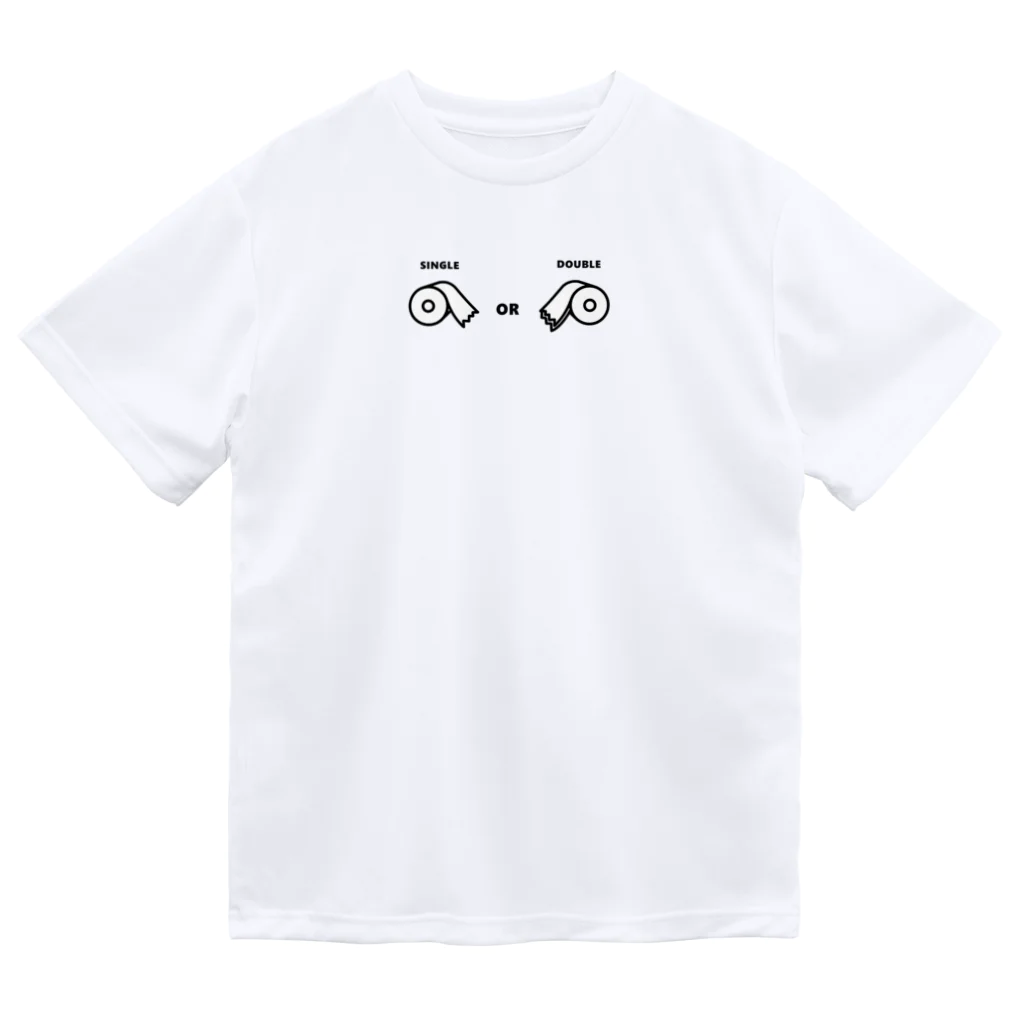 cosmicatiromのトイレットペーパー ドライTシャツ