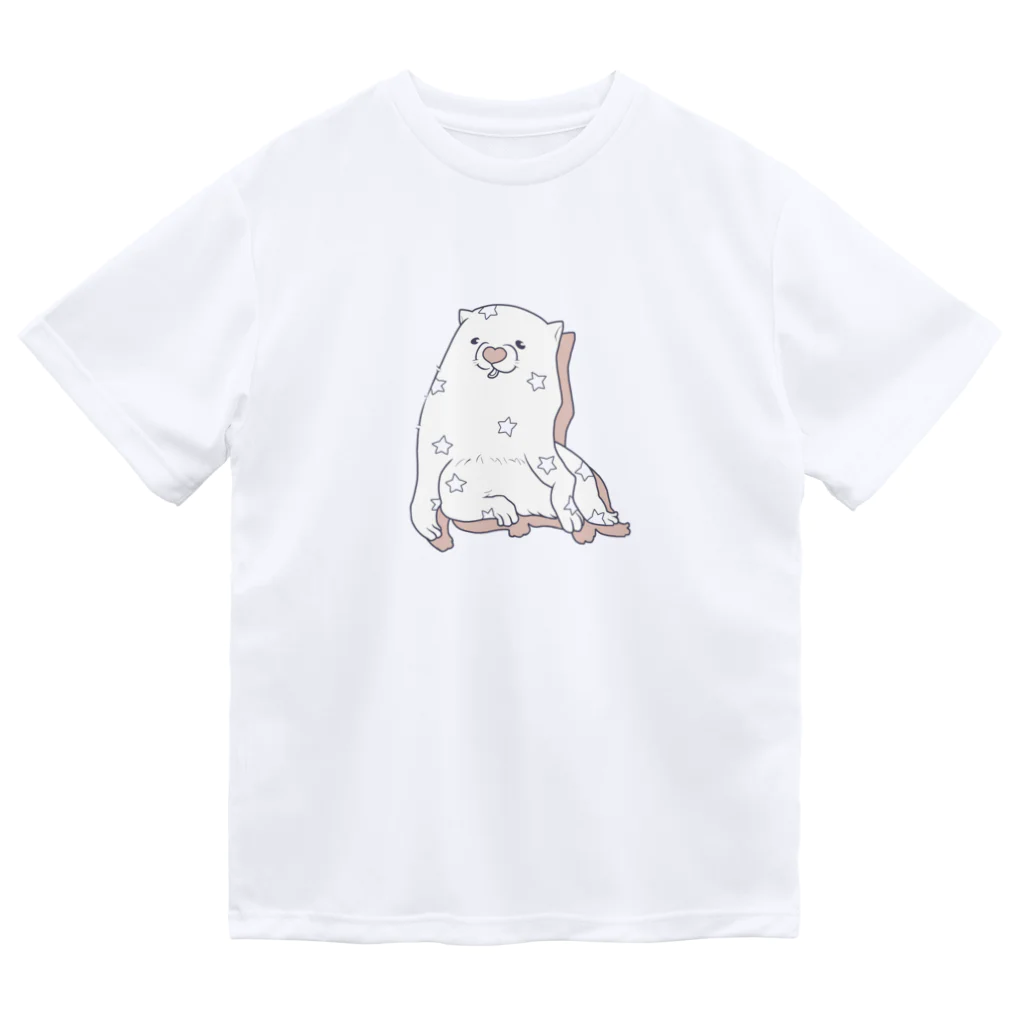 mugioのあの犬/パチパチ ミルクティー ドライTシャツ