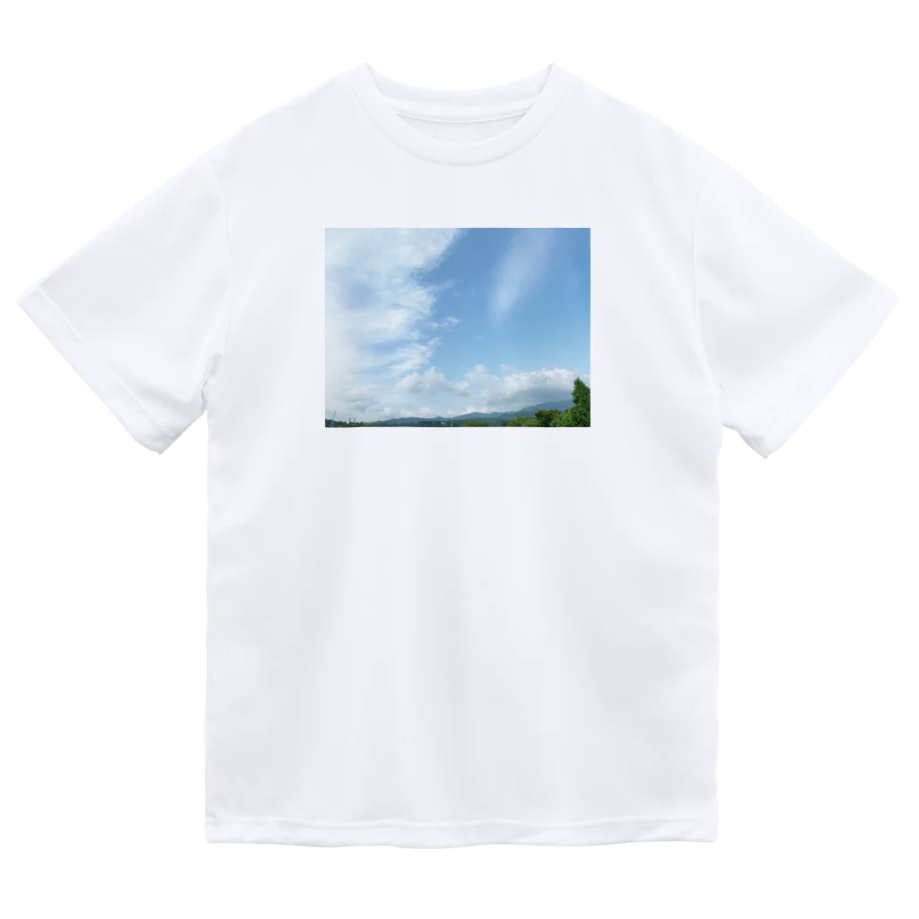 akane_art（茜音工房）の癒しの風景（空と雲） ドライTシャツ