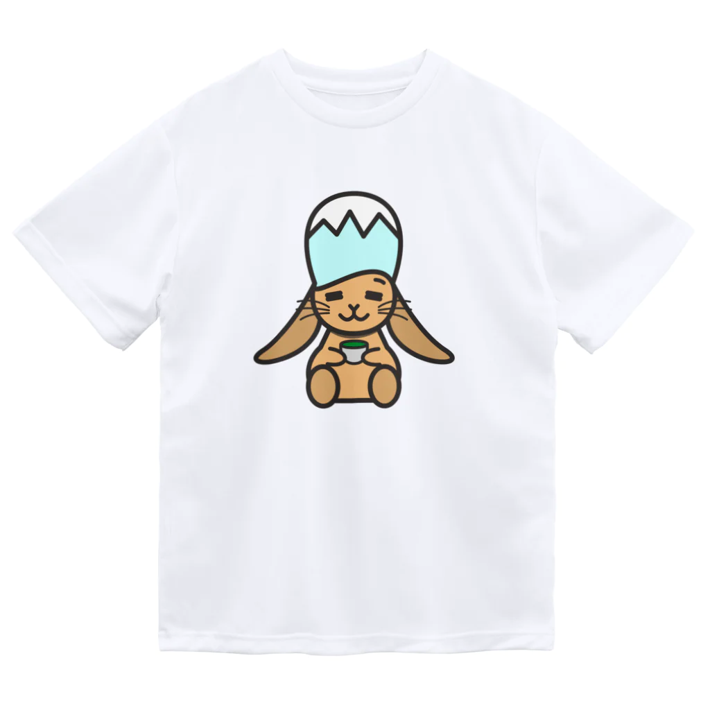 しらたまハウスのうさふじ（ほっこりVer.） ドライTシャツ