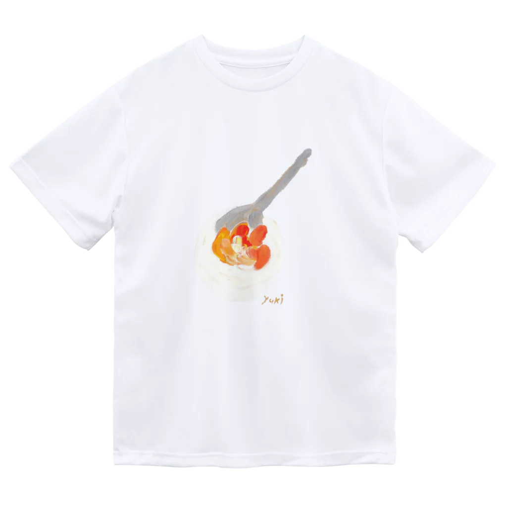 ao art ｍuseumの「みかんのゼリー」 series ドライTシャツ