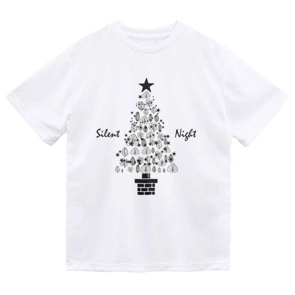 SU-KUの聖なる夜に（濃灰） ドライTシャツ