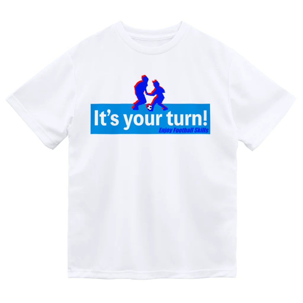 ドリブルTシャツのD-StudioのEFBS:It's your turn! ドライTシャツ