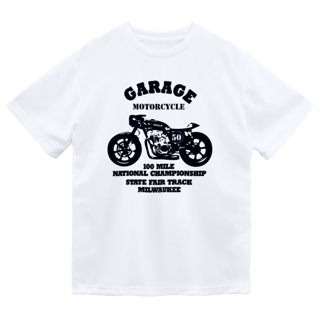 キッズモード某の武骨なバイクデザイン Dry T-Shirt